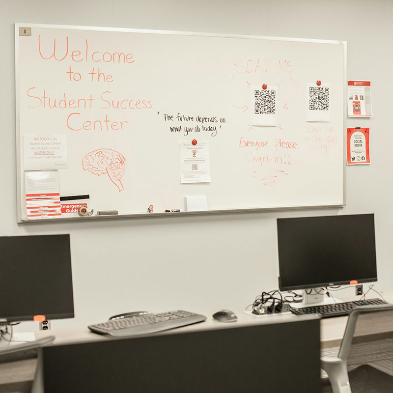 Student Success Center room.